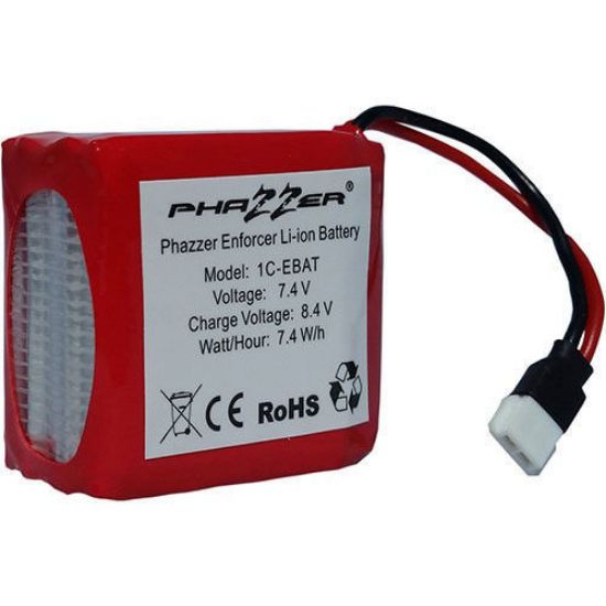 Picture of PhaZZer Enforcer Red Label Rechargeable Battery w/ Overcharge Prevention Chip