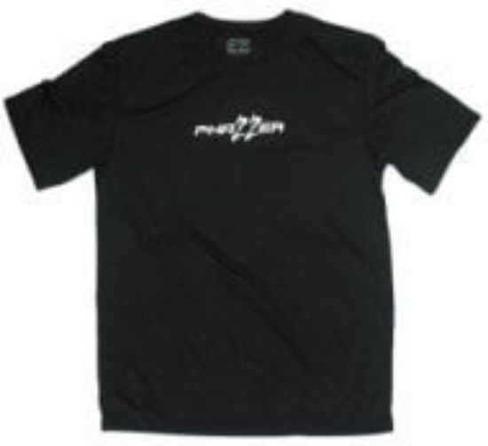 Picture of PhaZZer Short Sleeve Compression Crew Shirt - Black